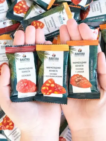 Мармелад сосновый АССОРТИ 3 вкуса, 1 кг Мармелад сосновый АССОРТИ 3 вкуса, 1 кг