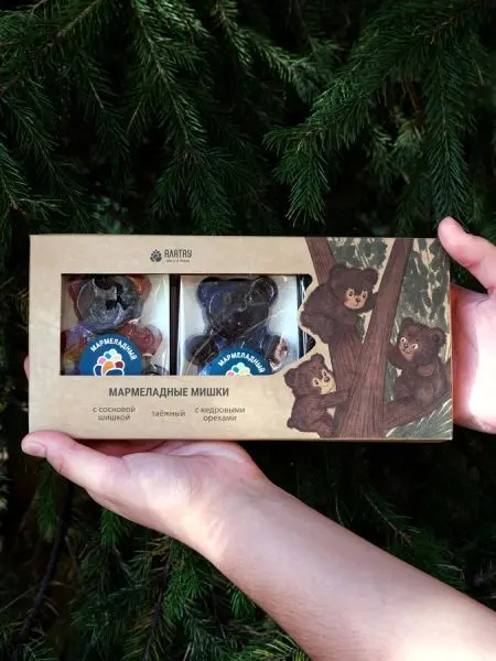 Подарочный набор мармелада «Три медведя» 3 шт Подарочный набор мармелада «Три медведя» 3 шт